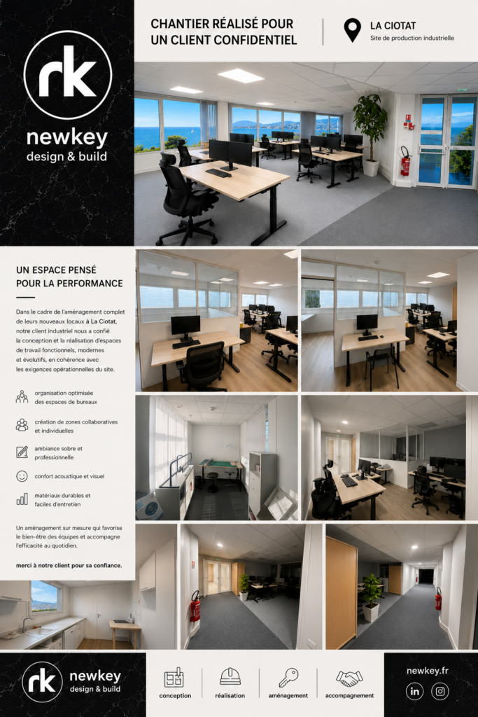 Réalisation Client Confidentiel La Ciotat montage ardagh